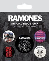 Ramones button set