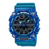Casio G-Shock GA-900SKL-2AER Horloge - Kunststof - Blauw - Ø 50 mm