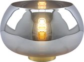 Olucia Vidro - Design Tafellamp - Aluminium/Glas - Goud;Grijs