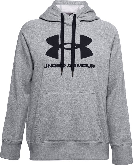 under armour black and white hoodie