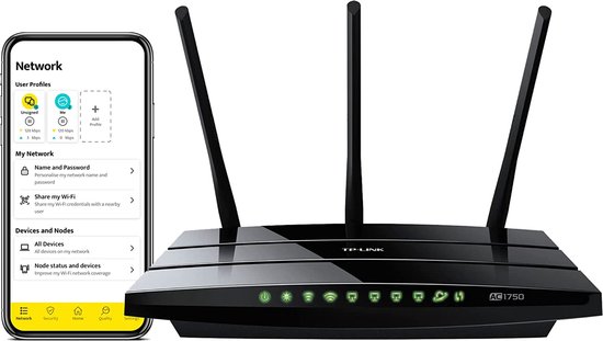 TP-Link Archer C7 Router with WiFi Management and Parental Control – Smart Home Gamgee Router + App