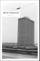 Walljar - Westraven '77 - Zwart wit poster