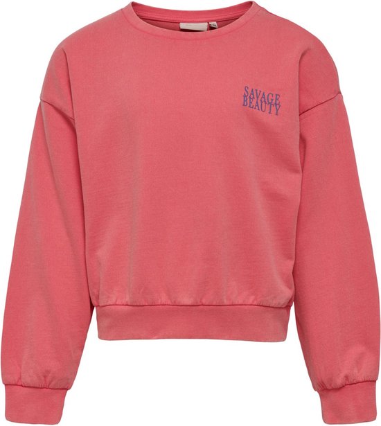 Only sweater meisjes - roze - KOGlucinda - maat 110/116