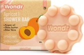 WONDR Shower bar - Apricot - Hydraterend - Droge & gevoelige huid - Zeepvrij - Summer dreams - 110g