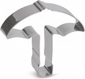 uitsteekvorm Paraplu 8 cm RVS zilver