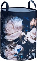 wasmand Peony 35 x 45 cm 55 liter polyester blauw