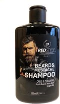 Redstyle Baard en Snor Shampoo 250ml-Beard and Mustache Shampoo-Baard Verzorging Shampoo