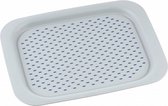 dienblad anti-slip 31,3 x 41,5 cm polypropyleen grijs