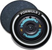 ILOJ onderzetter - Formule 1 - McLaren - hard band wit - 2022 - rond