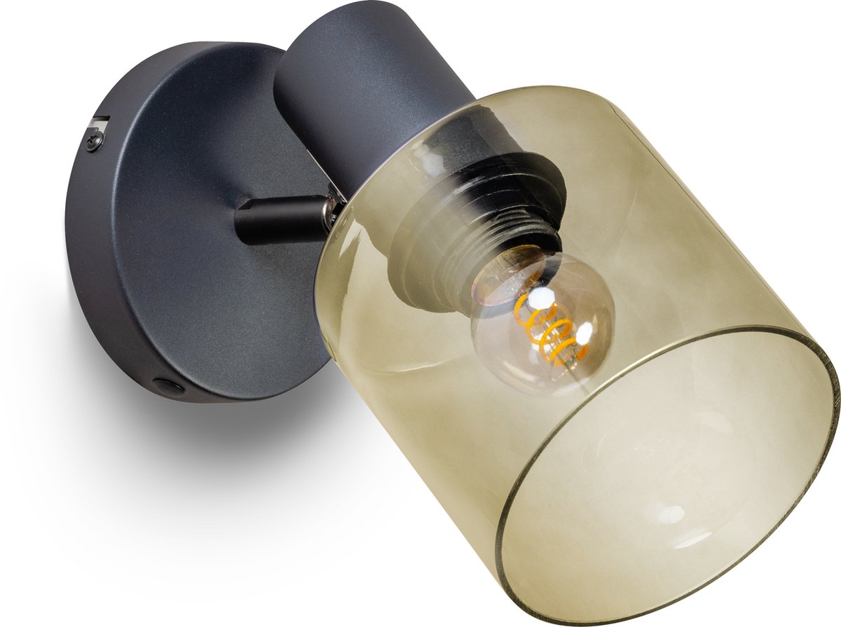 ETH Sledge Glass Wandlamp E27 Green Glas
