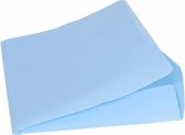 portfoliomap 32 x 25 cm karton lichtblauw