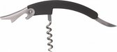 flesopener Waiter's FriendÂ 6 x 5 cm RVS zwart/zilver