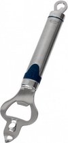 flesopener Merkur 19 x 4 x 2 cm RVS zilver
