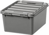 opbergbox Recycled 32 liter polypropyleen taupe