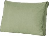 loungekussen Basic 73 x 43 cm katoen/polyester groen