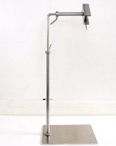 Lowery Workstand STAINLESS STEEL voor borduren. Inclusief klem om borduurframe op vast te zetten.