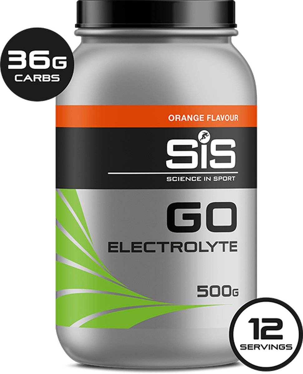 Goedkoopste Science in Sport - SIS Energydrink - Go Electrolyte - Elektrolyten Koolhydraten - 500g - Orange / Sinaasappel smaak