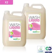 Greenspeed Wash Liquid - Vloeibaar Wasmiddel - 2 x 5 L - C2C certified