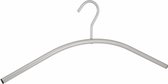 kledinghanger Mono 44 x 18 cm staal zilver