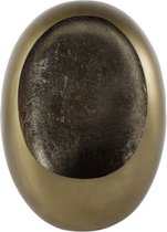 theelichthouder Eggy 17,5 x 44 cm staal koper