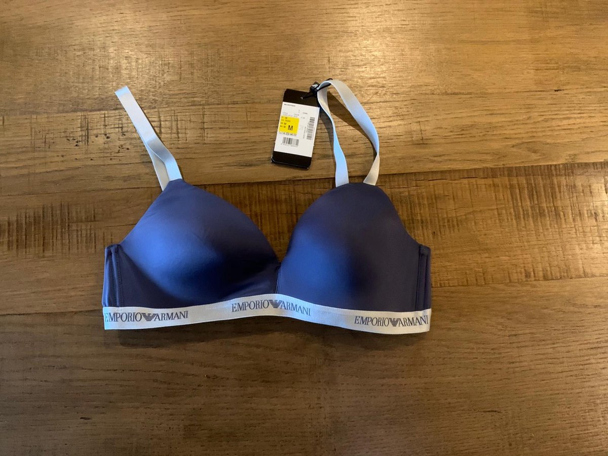 Emporio Armani Padded Triangle Bra Maat L