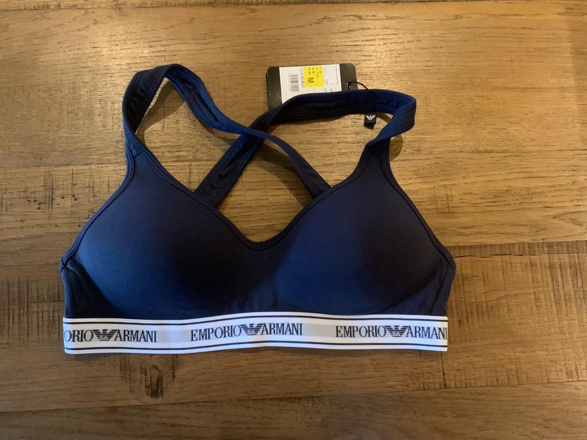 Emporio Armani Padded Bralette Bra Maat M