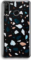 Case Company® - Huawei P30 Lite hoesje - Terrazzo N°13 - Soft Cover Telefoonhoesje - Bescherming aan alle Kanten en Schermrand