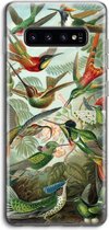 Case Company® - Samsung Galaxy S10 4G hoesje - Haeckel Trochilidae - Soft Cover Telefoonhoesje - Bescherming aan alle Kanten en Schermrand