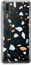 Case Company® - Huawei P20 hoesje - Terrazzo N°13 - Soft Cover Telefoonhoesje - Bescherming aan alle Kanten en Schermrand