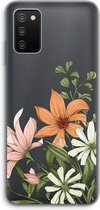 Case Company® - Samsung Galaxy A03S hoesje - Floral bouquet - Soft Cover Telefoonhoesje - Bescherming aan alle Kanten en Schermrand