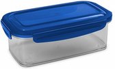 bewaardoos Tritan 800 ml 19 x 11 x 7,1 cm blauw