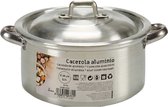 kookpan 1,5 liter 16 cm aluminium zilver