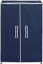 schoenenkast 61 x 90 cm polypropyleen marineblauw
