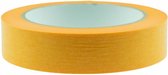 afplaktape Washi 38 mm x 50 m papier geel