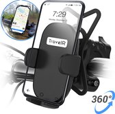 TravelR Telefoonhouder Fiets 360 Graden Rotatie - Universeel - Ook Voor Scooter & Motor - Anti Schok & Vibratie