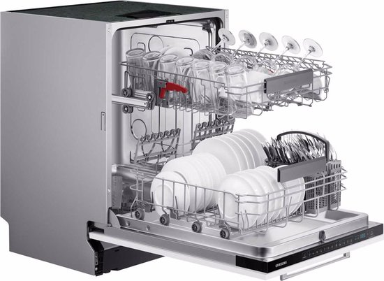 Samsung Inbouw Vaatwasser DW60A6082BB - Auto Open Drogen - Hygiëne Care