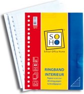 ringbandpapier lijnen A5 papier wit 100 stuks