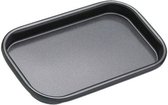 bakplaat 16,5 x 10 x 1,5 cm carbonstaal antraciet