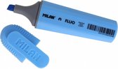 markeerstift Fluo 1 - 4,8 mm plat 153 mm blauw
