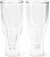 bierglazen Gravity 250Â ml 18 x 7,5 cm glas 2 stuks