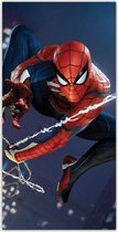 Marvel Spiderman strandlaken - 140 x 70 cm. - Spider-Man handdoek