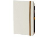 notitieboek Leatherlike 21 x 13 cm papier wit 2-delig