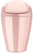 zwenkdekselbak DEL M 12 liter roze