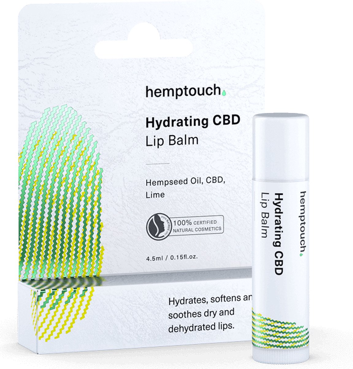Hemptouch Hydrating lip balm 4,5 ml