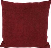 sierkussen Fantasy 45 x 45 x 10 cm textiel rood