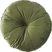 sierkussen London 75 cm polyester groen