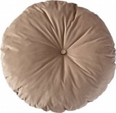 sierkussen London 75 cm polyester taupe