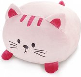 kussen Kitty 33 x 30 cm polyester/elastaan roze