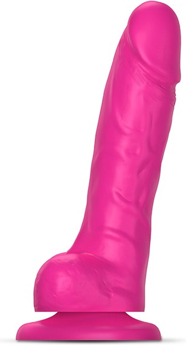 Goedkoopste Strap-On-Me - Sliding Skin Realistische Dildo - Fuchsia - Maat M