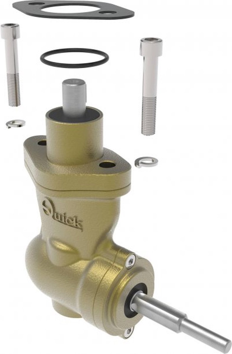 Quick BTQ Boegschroef Staartstuk Ø125 mm